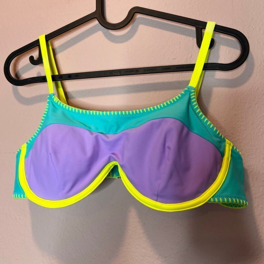 Popvil colorful bikini top